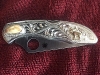 elk ivory sterling silver knife
